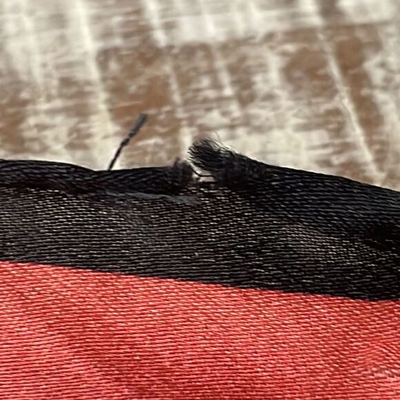 AK2 SILK Scarf 24" Modern Geometric Fashion Statement - Picture 4 of 4